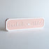 Name Plaque Cursive - Double Name